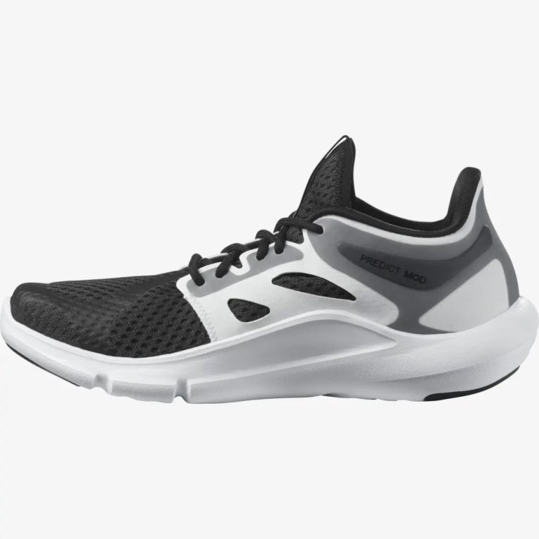 Black / White Salomon Predict Mod Women's Running Shoes | IE AZ1295